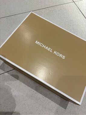Michael Kors Romey Two-Tone Logo Platform Sneaker.